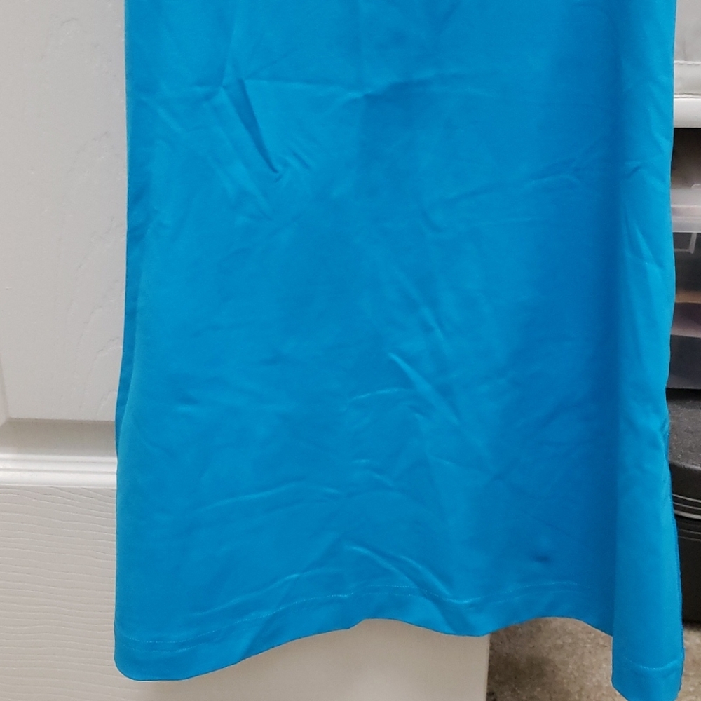 Aqua Lululemon Racer Back Tank - Picture 3 of 4